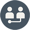 Connection icon: get matched with a therapist